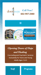 Mobile Screenshot of doorwaysarizona.com